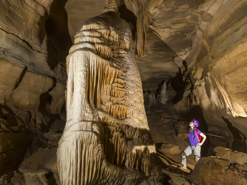 Girl in Cave