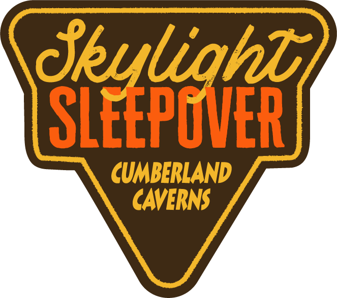 Skylight Sleepover Cumberland Caverns Badge